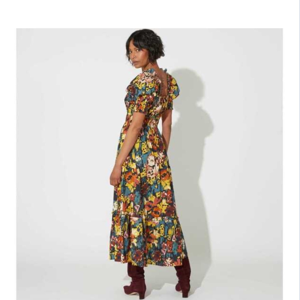 Cleobella Caprice Ankle Dress in ‘Monet’ - Picture 4 of 13